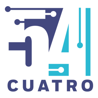 54cuatro Logo PNG Vector