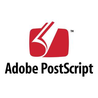 Adobe PostScript Logo PNG Vector