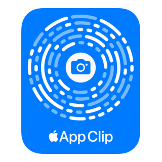 App Clip Code Logo PNG Vector