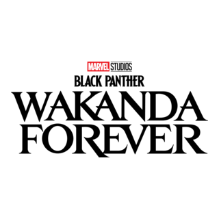 Black Panther Wakanda Forever Logo PNG Vector