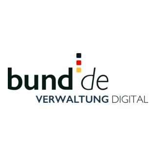 Bund.de Verwaltung digital Logo PNG Vector