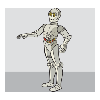 C3PO Logo PNG Vector