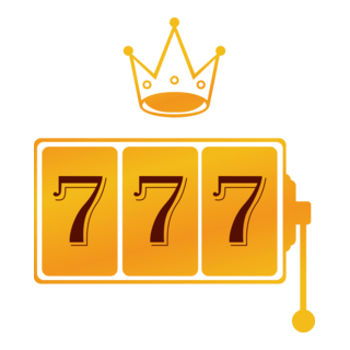 Cassino da bandeira dos entalhes 777 do rei do our Logo PNG Vector