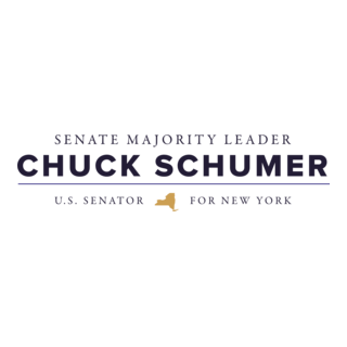 Chuck Schumer Senate Majority Leader Logo PNG Vector