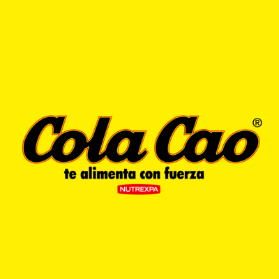 Cola Cao te alimenta con fuerza Logo PNG Vector