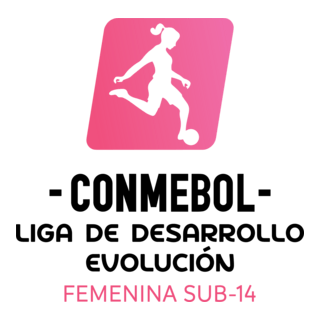 Conmebol Liga de Desarrollo Evolución-Femenina 14 Logo PNG Vector