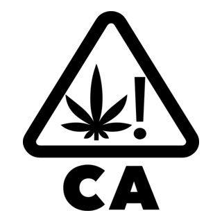 Contains Cannabis Logo PNG Vector