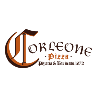 Corleone Pizza Logo PNG Vector