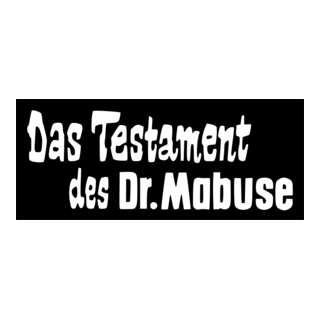 Das Testament des Dr Mabuse Logo PNG Vector