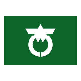 Flag of Oshima, Niigata Logo PNG Vector