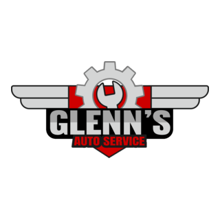 Glenn's Auto Service Logo PNG Vector