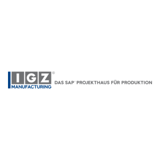 IGZ Manufacturing Logo PNG Vector
