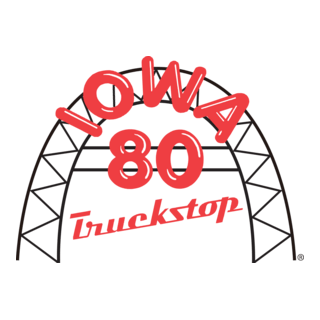 Iowa 80 Truckstop Logo PNG Vector
