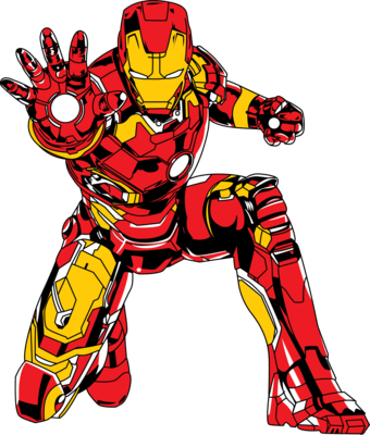 iron man Logo PNG Vector