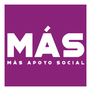 Más Apoyo Social Logo PNG Vector