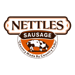 Nettles Sausage Logo PNG Vector