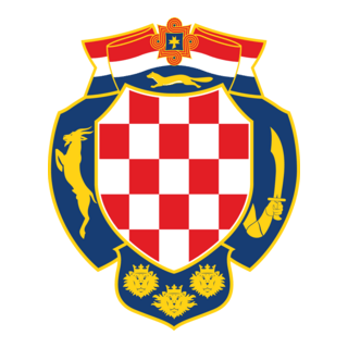 Old coat of arms Croatia Logo PNG Vector