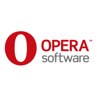 Opera Software Logo PNG Vectors Free Download