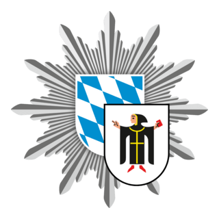 Polizeipräsidium München - Polizeistern Logo PNG Vector
