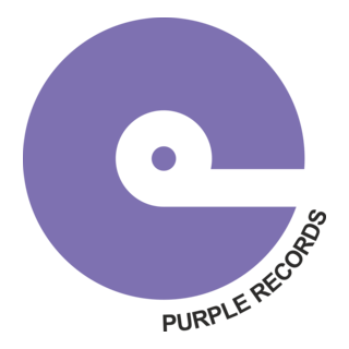 Purple Records Logo PNG Vector
