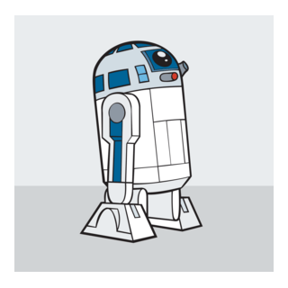 R2-D2 Logo PNG Vector