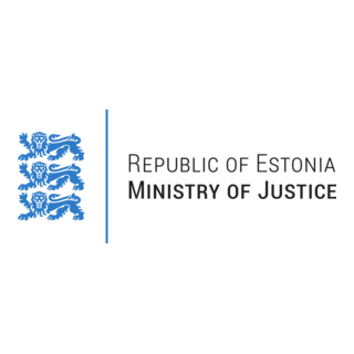 Republic of Estonia Ministry of Justice Logo PNG Vector