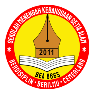 SMK SETIA ALAM Logo PNG Vector