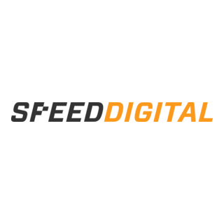 Speed Digital Logo PNG Vector