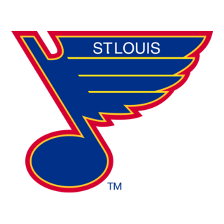 St. Louis Blues 1987-1989 Logo PNG Vector