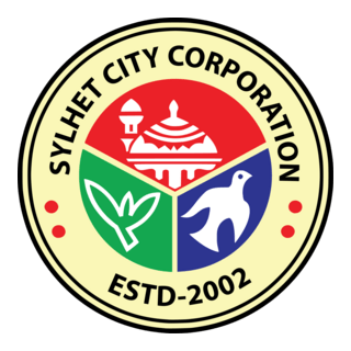Sylhet City Corporation English Type Logo PNG Vector