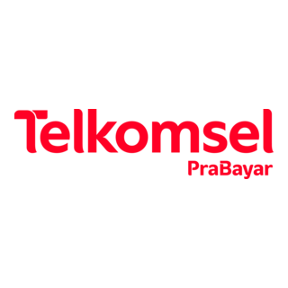 Telkomsel PraBayar Logo PNG Vector