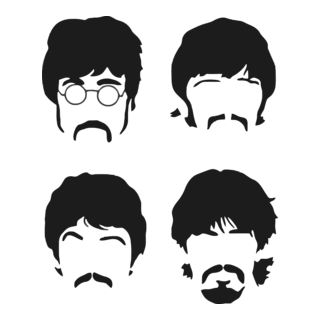 The Beatles Logo PNG Vector
