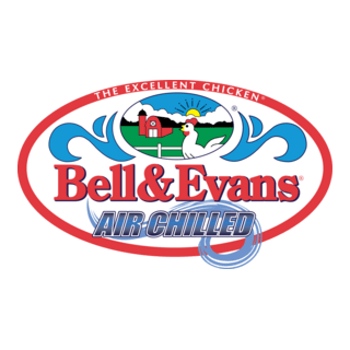 The Excellent Chicken Bell & Evans Air-Chilled Logo PNG Vector