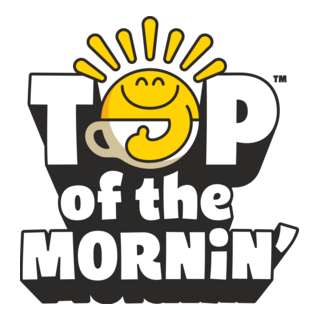 Top of the Mornin Coffee Logo PNG Vector