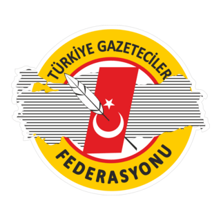 tütkiye gazeteciler federasyonu Logo PNG Vector