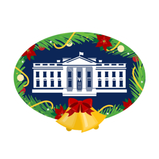 White House holiday Logo PNG Vector