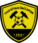 1848 Siyah İncispor Logo PNG Vector