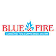 Blue Fire Logo PNG Vector