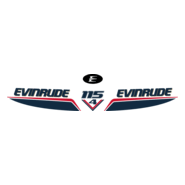 Evinrude V4 115 Logo PNG Vector