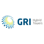 GRI Hybrid Towers Logo PNG Vector