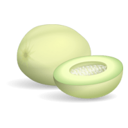 Honeydew Melon Logo PNG Vector