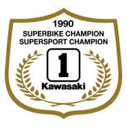 Kawasaki SUperbike 1990 Logo PNG Vector