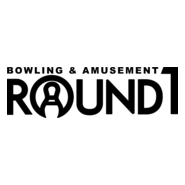 Round 1 Bowling & Amusement Logo PNG Vector