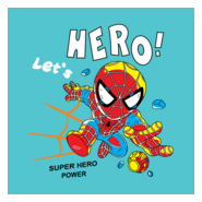 Sppiderman hero chibi Logo PNG Vector