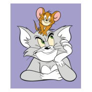 Tom and Jerry Logo PNG Vector