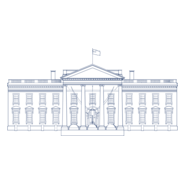 White House Logo PNG Vector
