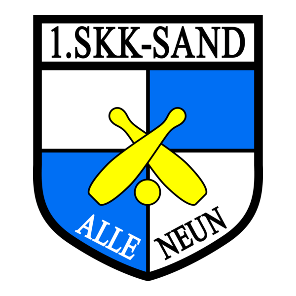1. SKK Alle-Neun Sand e.V. Logo PNG Vector