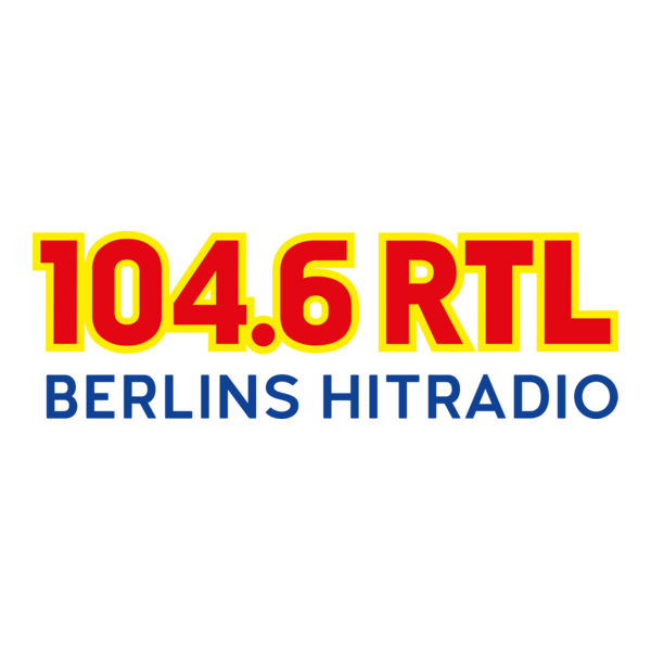 104.6 RTL Berlins Hitradio Logo PNG Vector