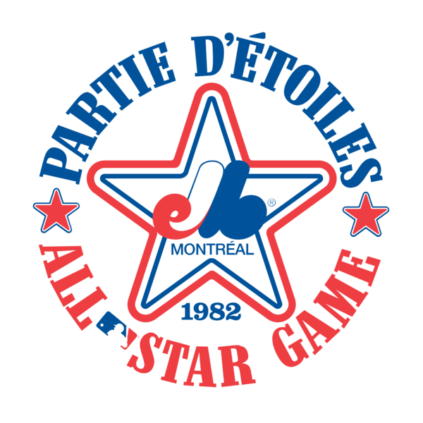 1982 MLB All Star Game (Montreal Expos) Logo PNG Vector