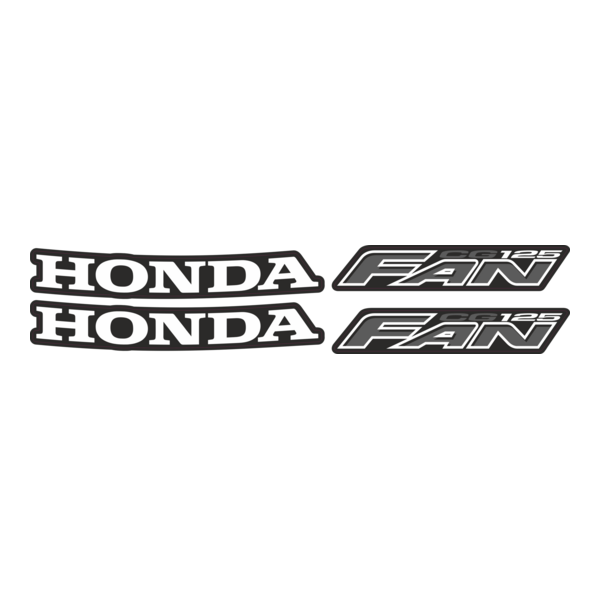 Adesivo Honda Fan 125 2005-2008 Logo PNG Vector